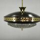 1960s Space Age UFO Pendant Light by Ludib Bratislava, Czechoslovakia