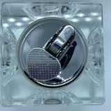 Cubic table lighter in cristral