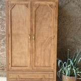Art Deco wooden wardrobe