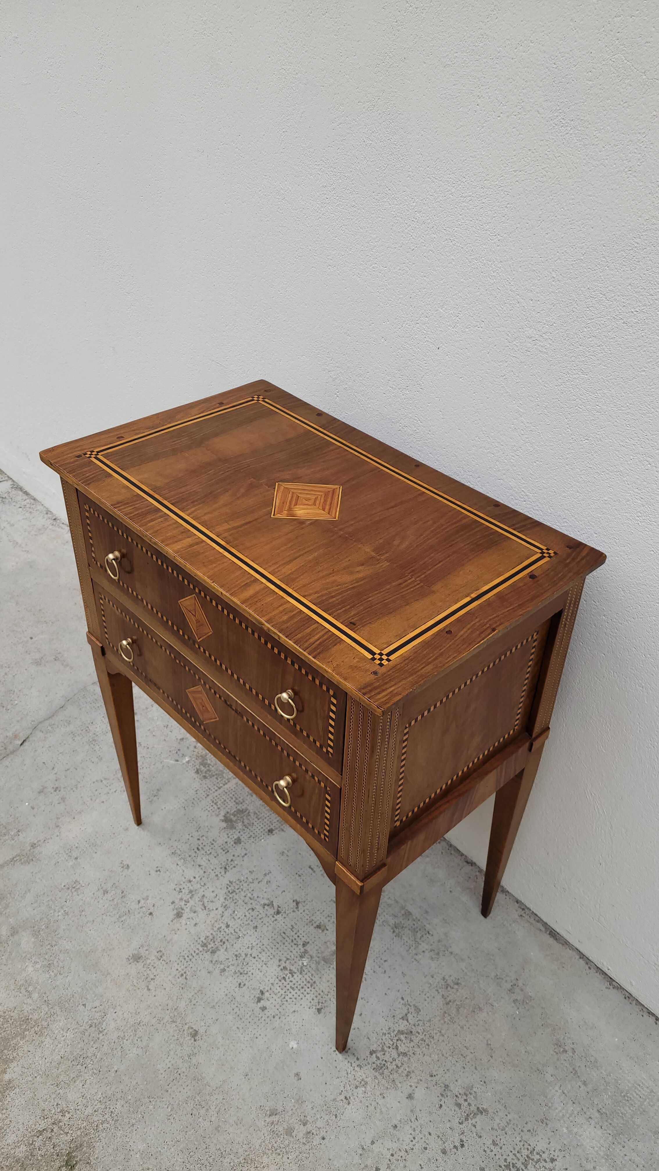 Chest of drawers period louis xvi stamped