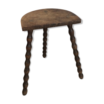 Tripod wooden stool