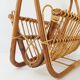 Magazine rack wicker 1960