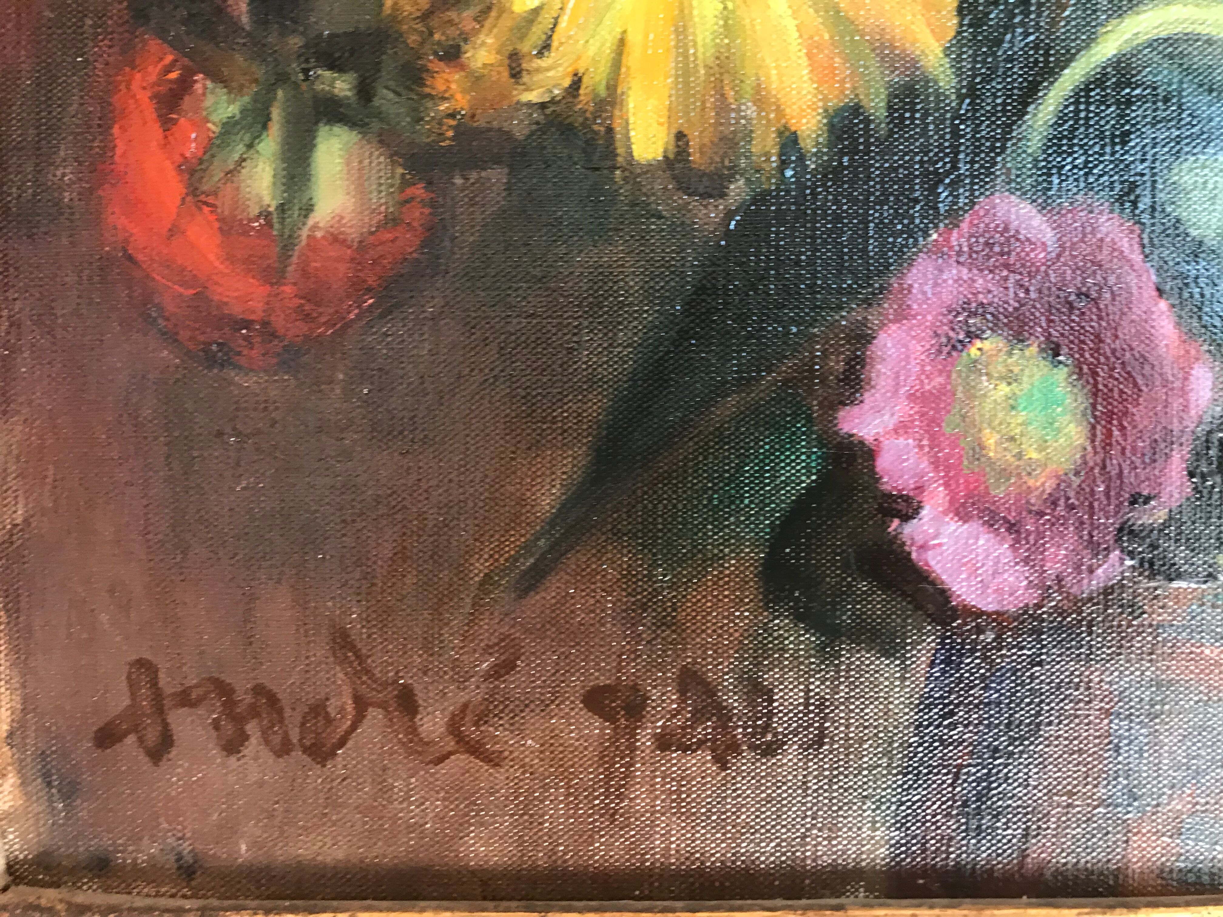 André Fau Flower Bouquet 1957