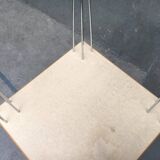 Vintage side table with hairpin legs from Denmark by Pin Age.