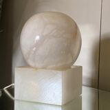 Alabaster bedside lamp