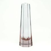 Art Deco vase, crystal, Bohemia, Czech Republic, 1930s