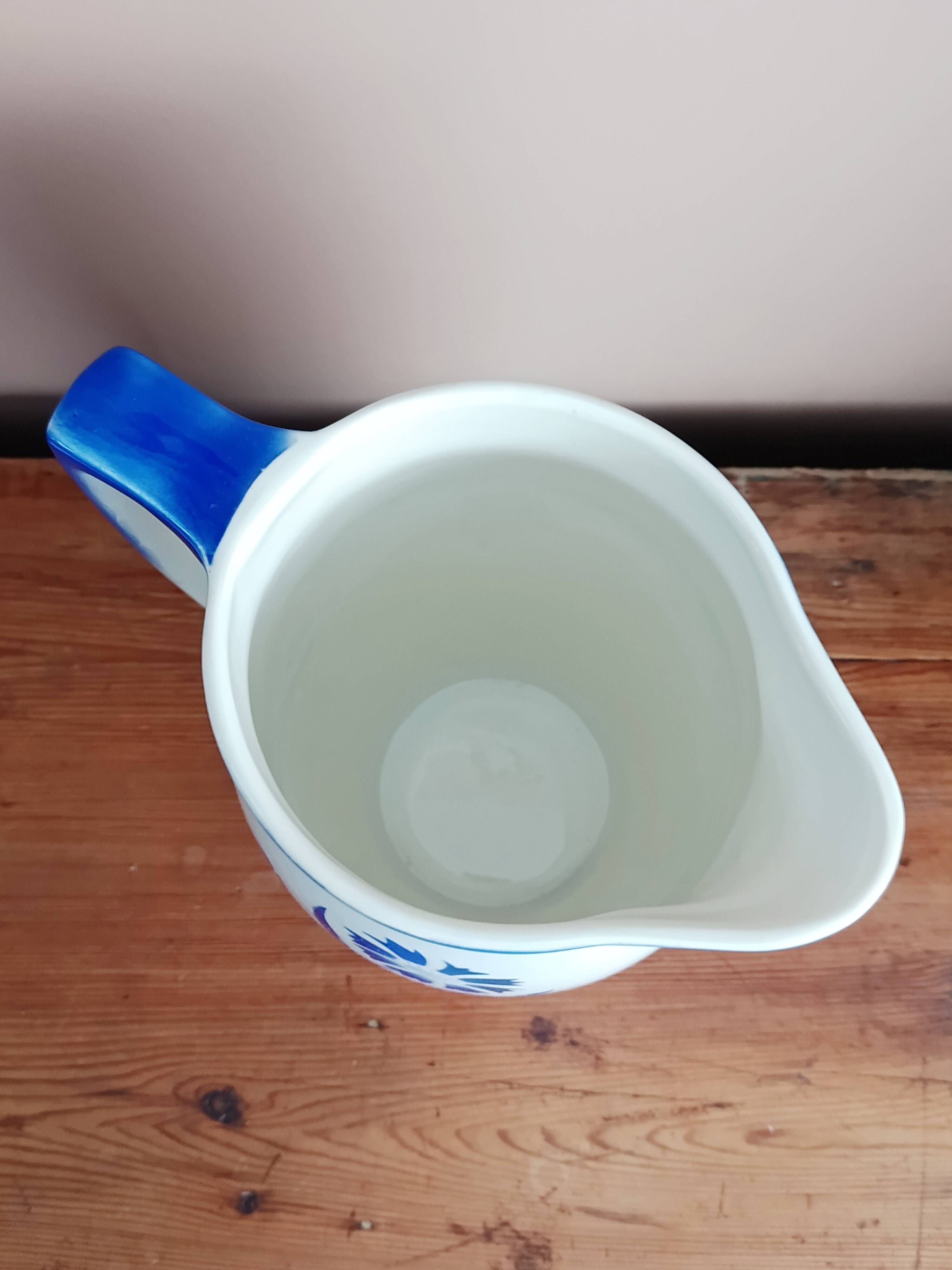 Ancien broc de toilette Boch La Louvière