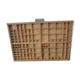 Wooden printer locker