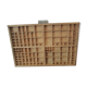 Wooden printer locker