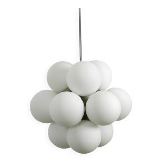 1960s Atomic Space Age Kaiser Leuchten metal ceiling lamp