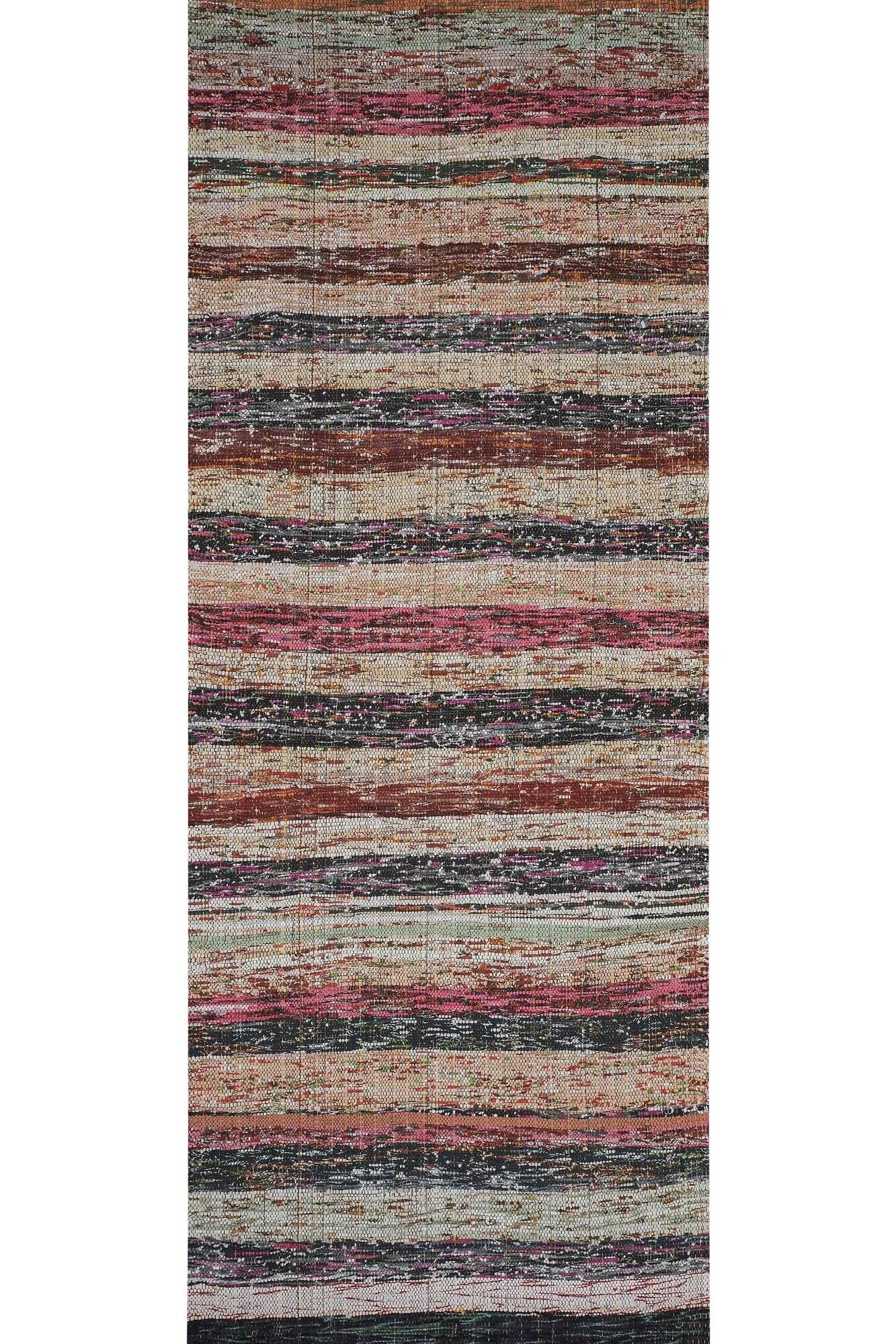 Vintage Turkish hallway rug 69x1 cm