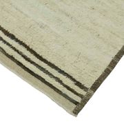 Hand-Knotted Turkish Contemporary 247 cm x 342 cm Beige Wool Carpet
