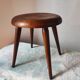 Antique solid wood stool