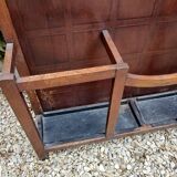 Vestiaire ancien double en chêne- Art déco