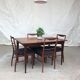 Vtg Mid Century Richard Hornby Dining Table 4 6 Seater Danish Scandi Design