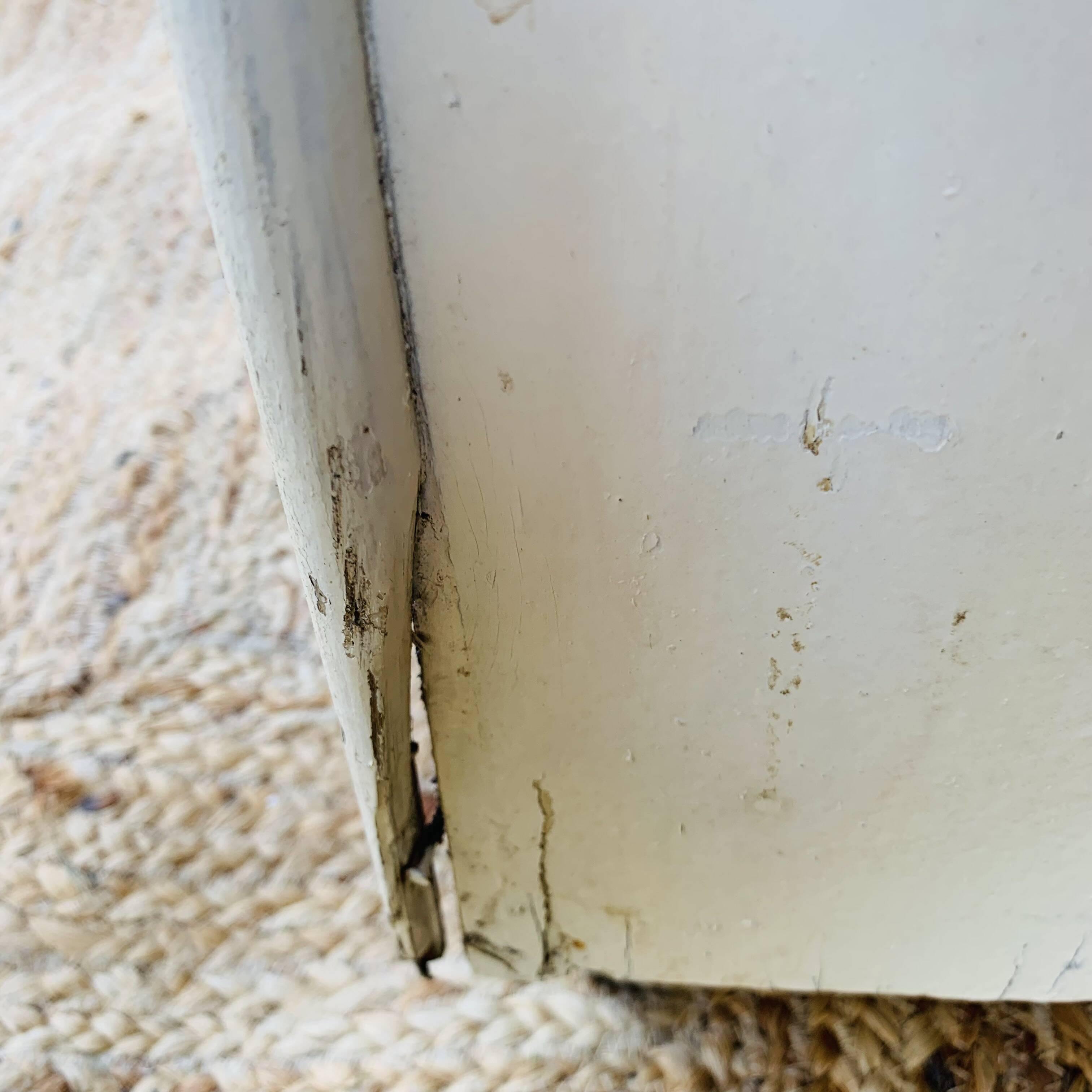 Vintage white sideboard