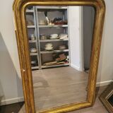 Gilded mirror