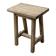 Tabouret vintage 1950 à entretoise en "H"