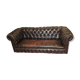 Chesterfield leather sofa