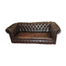 Canapé Chesterfield en cuir