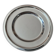 Vintage metal round plate