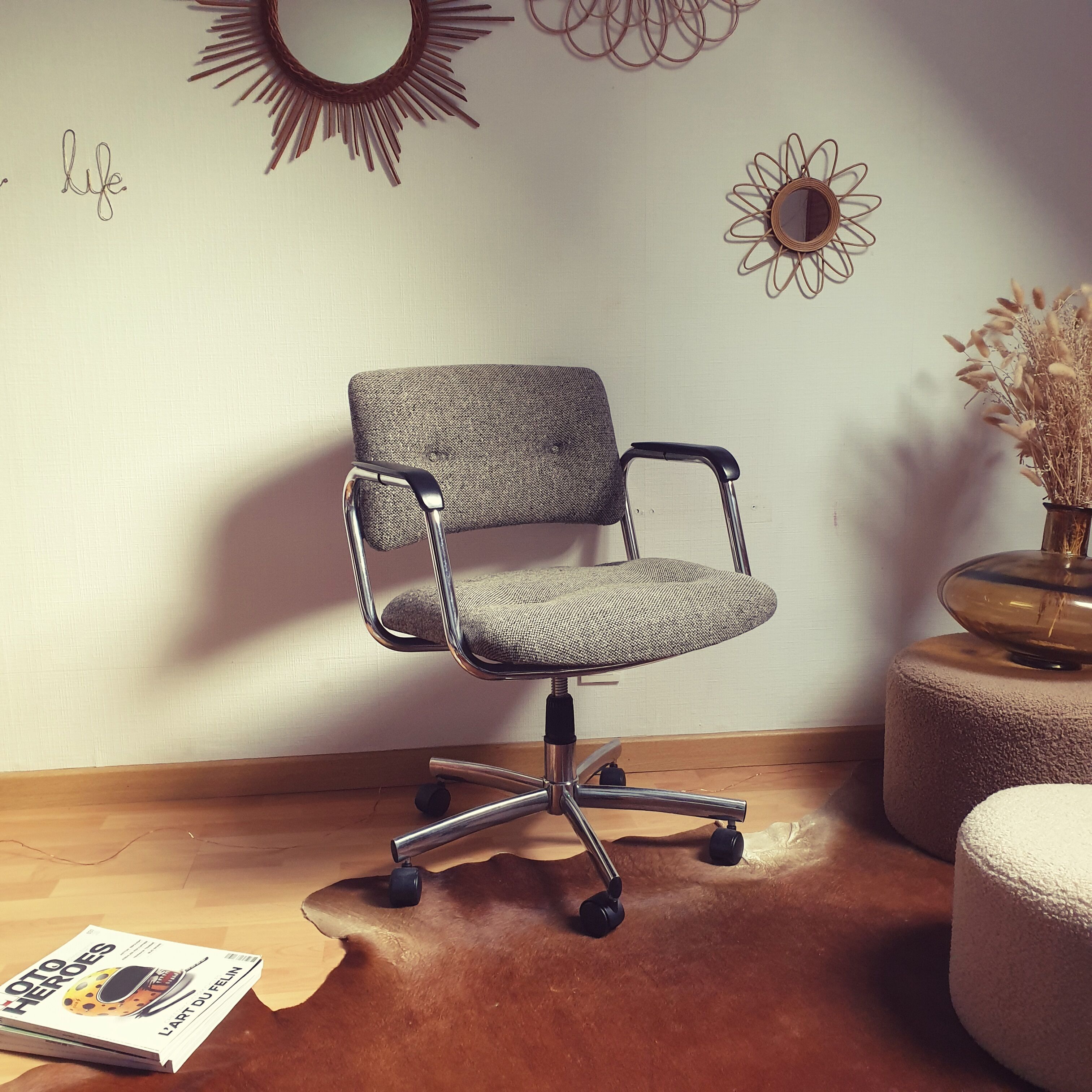 Vintage armchair 70s Strafor