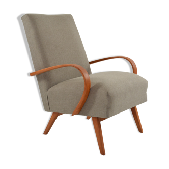 Fauteuil tchecoslovaque beige