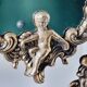 Miroir psyché ou à posé anges doré