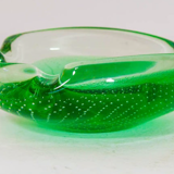 Murano glass art ashtray