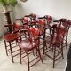 Set of 8 high bistro stools