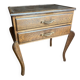 Wooden bedside table