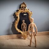 Mirror 48x28 gilded with leaf