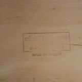 Set of 4 Scandinavian oak chairs, Sweden, 1950