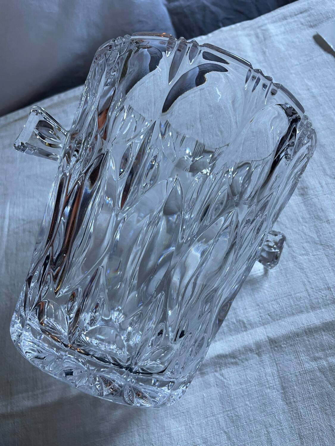 Crystal Cooler Ice Bucket