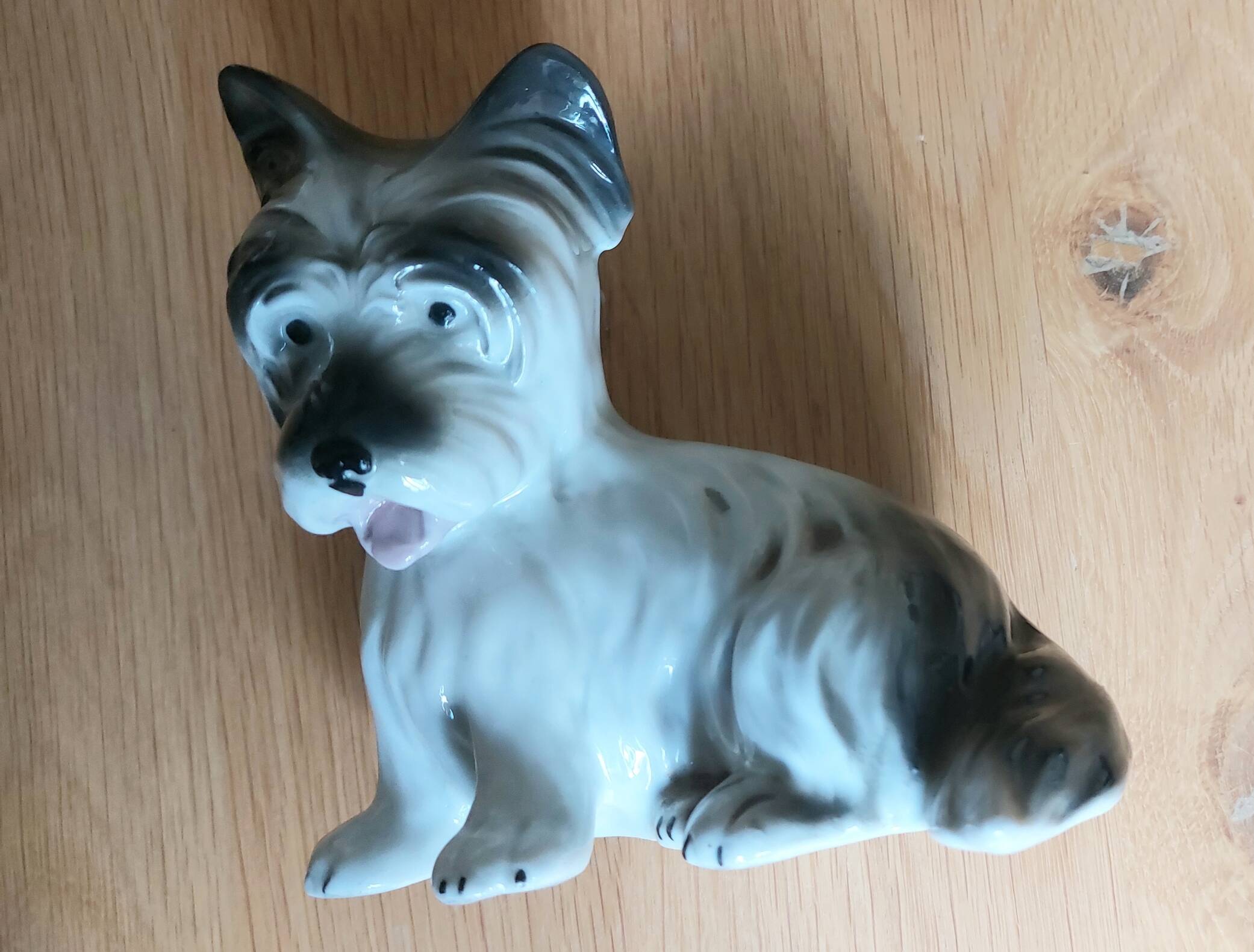 Scottish terrier porcelain Gräfenthal