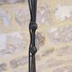 Wrought iron floor lamp