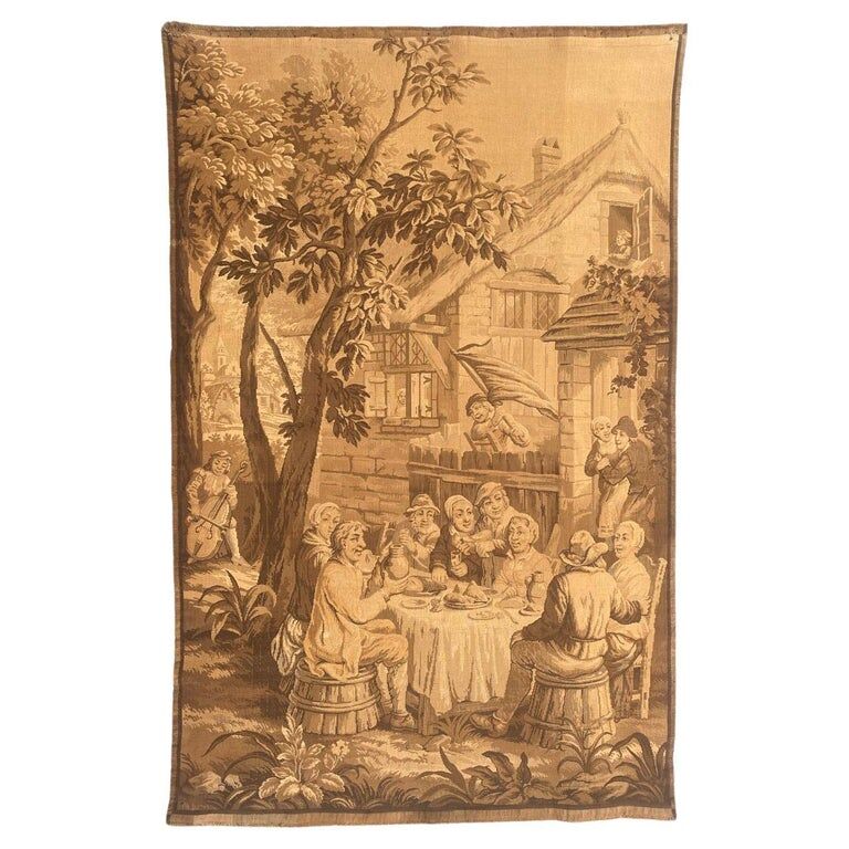 Ancient French tapestry