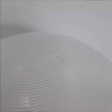 Lampe Venini ronde en verre et laiton