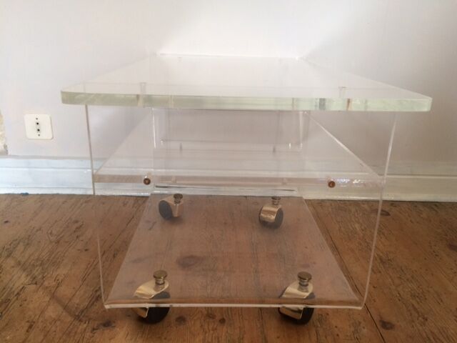 Table basse plexiglas de Marais International