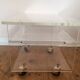Table basse plexiglas de Marais International