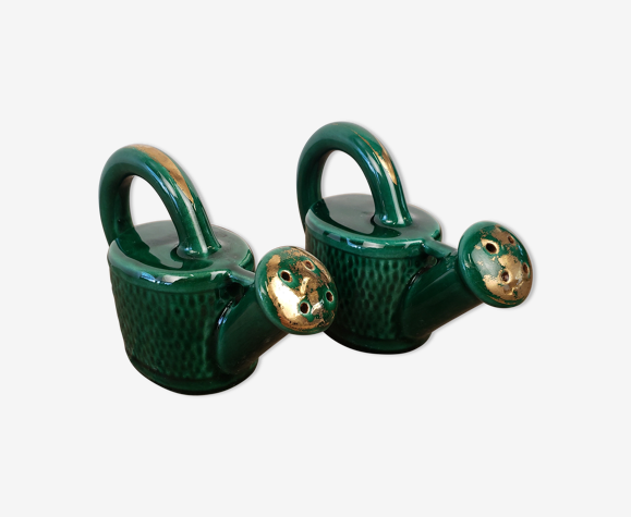 Duo de salière et poivrière en forme d'arrosoirs