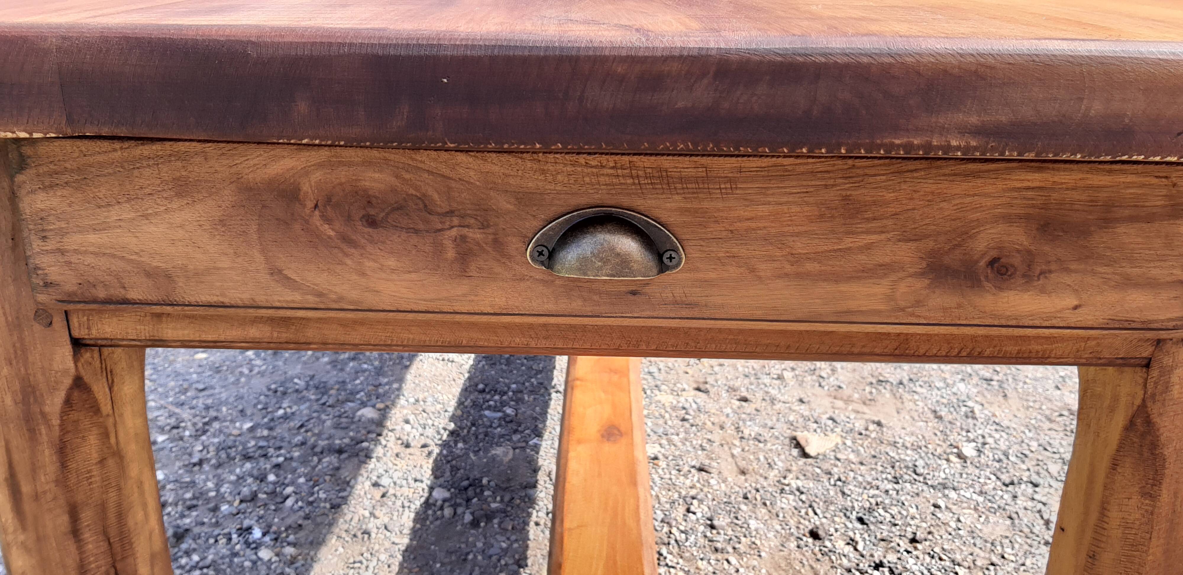 Table de ferme début 20ème en merisier