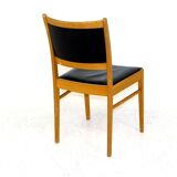 Oak and leather chair, Sweden, 1960