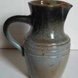 Pichet de potier en terre émaillée ancien