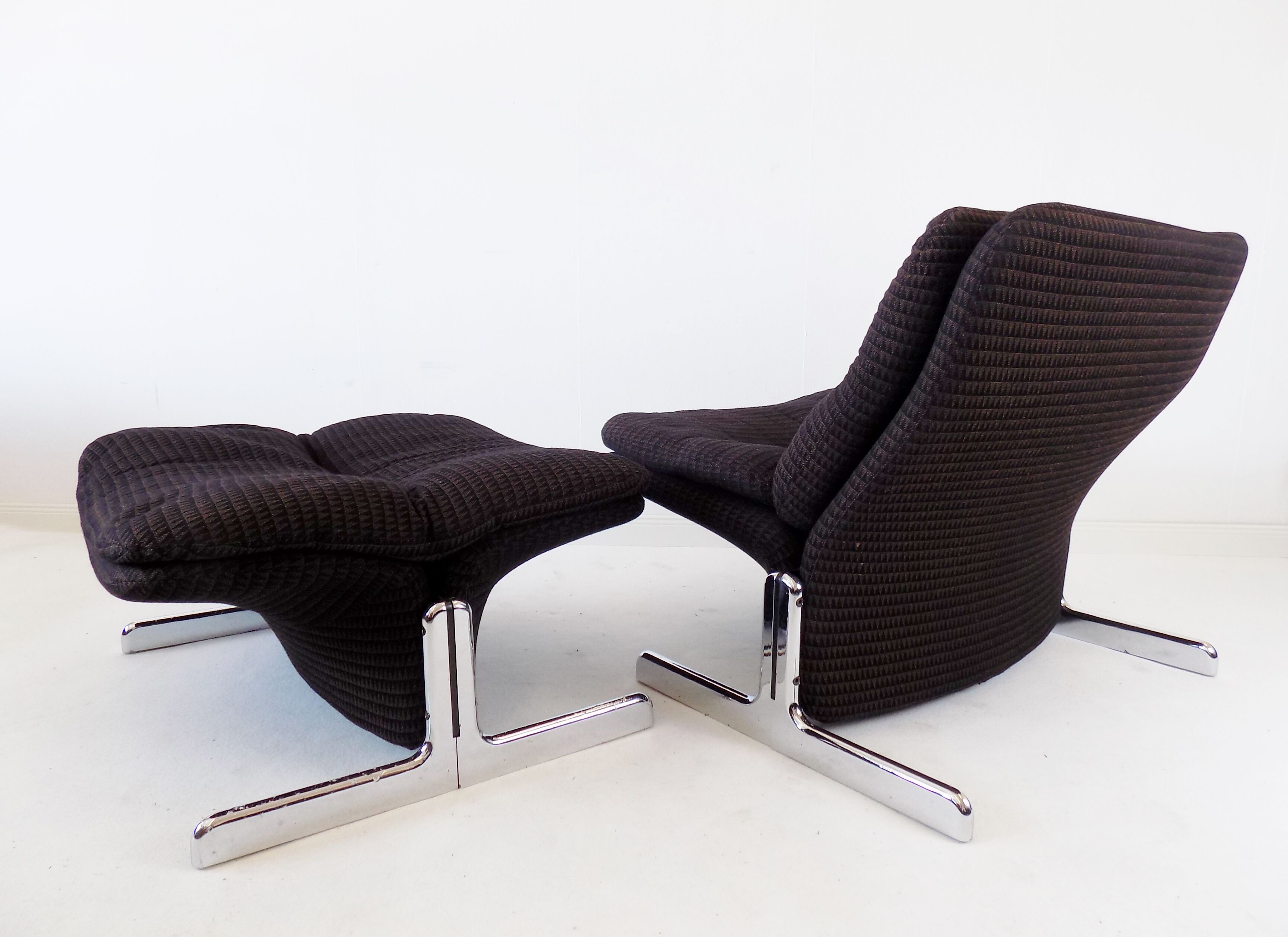 Chauffeuse Brunati Sandwich avec repose-pied par Ammanati & Vitelli