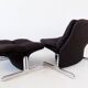 Chauffeuse Brunati Sandwich avec repose-pied par Ammanati & Vitelli