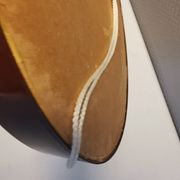 Miroir rétro des années 1970, de Danish Design, fabriqué au Danemark.
