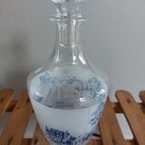 Carafe ancienne avec bouchon en verre