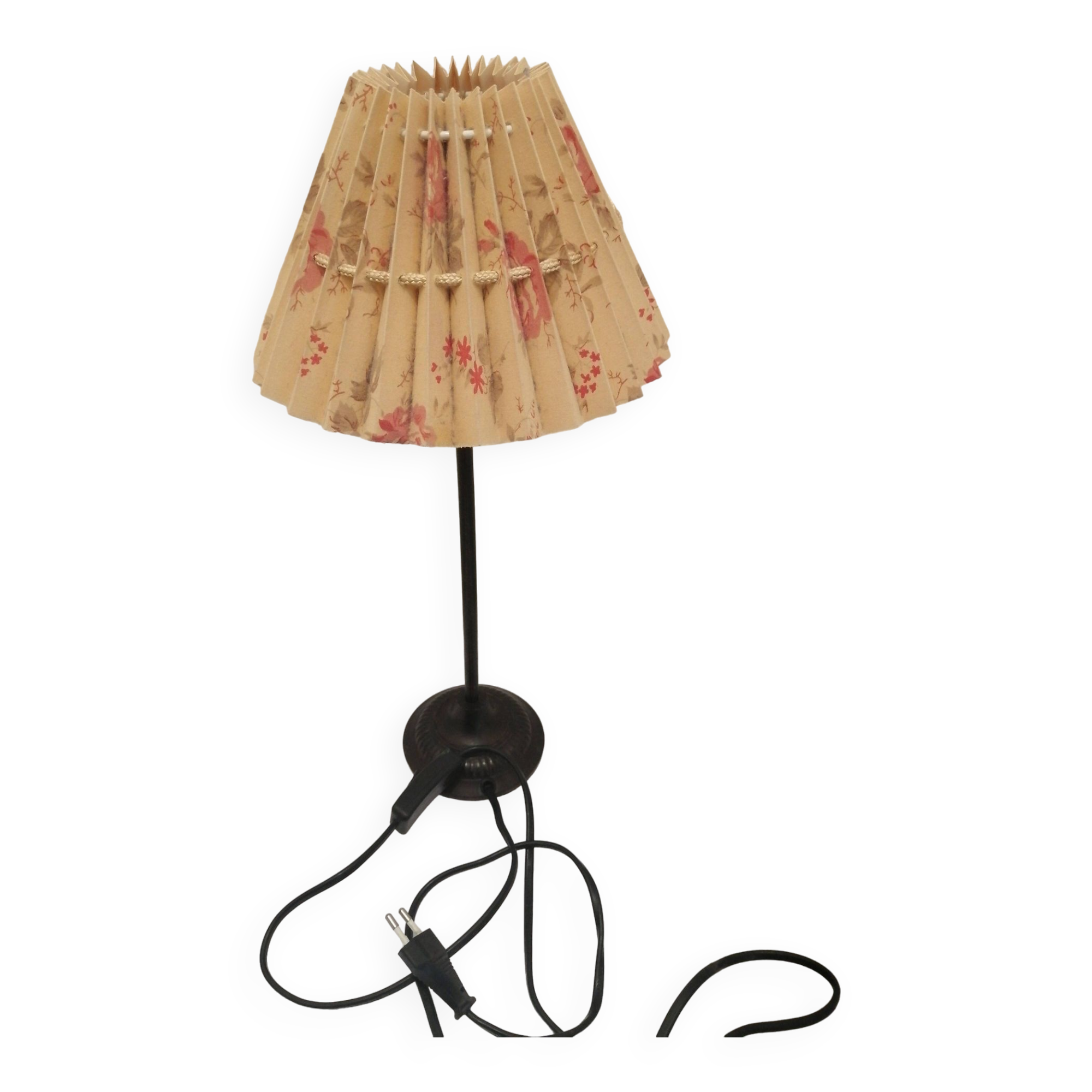 Vintage or other vintage footbed lamp