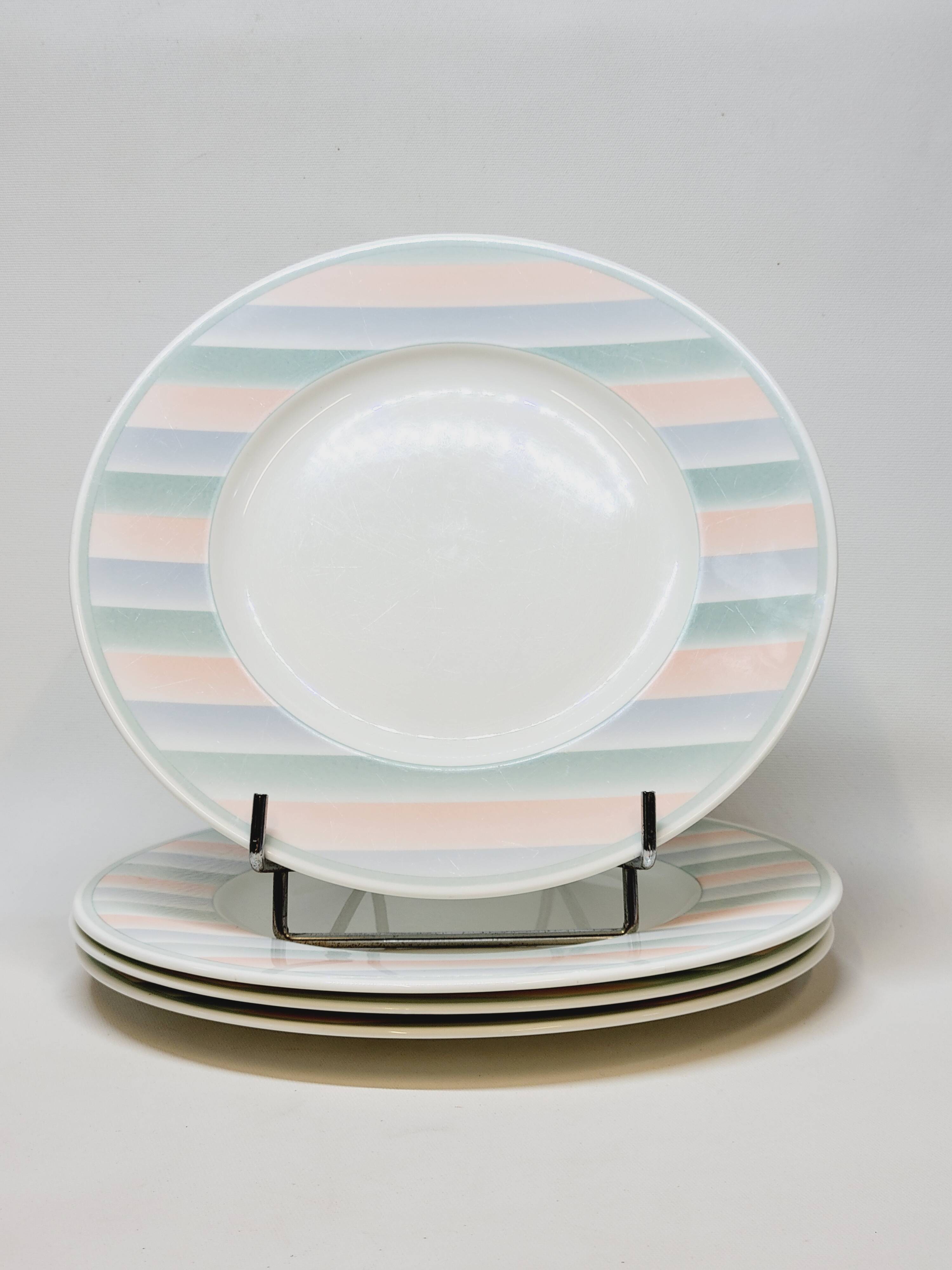 4 Large Villeroy & Boch Andante Dinner Plates 27 cm